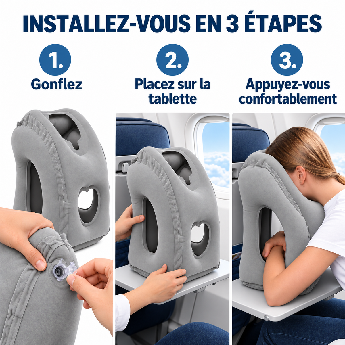 Profitez du voyage, pas de la fatigue